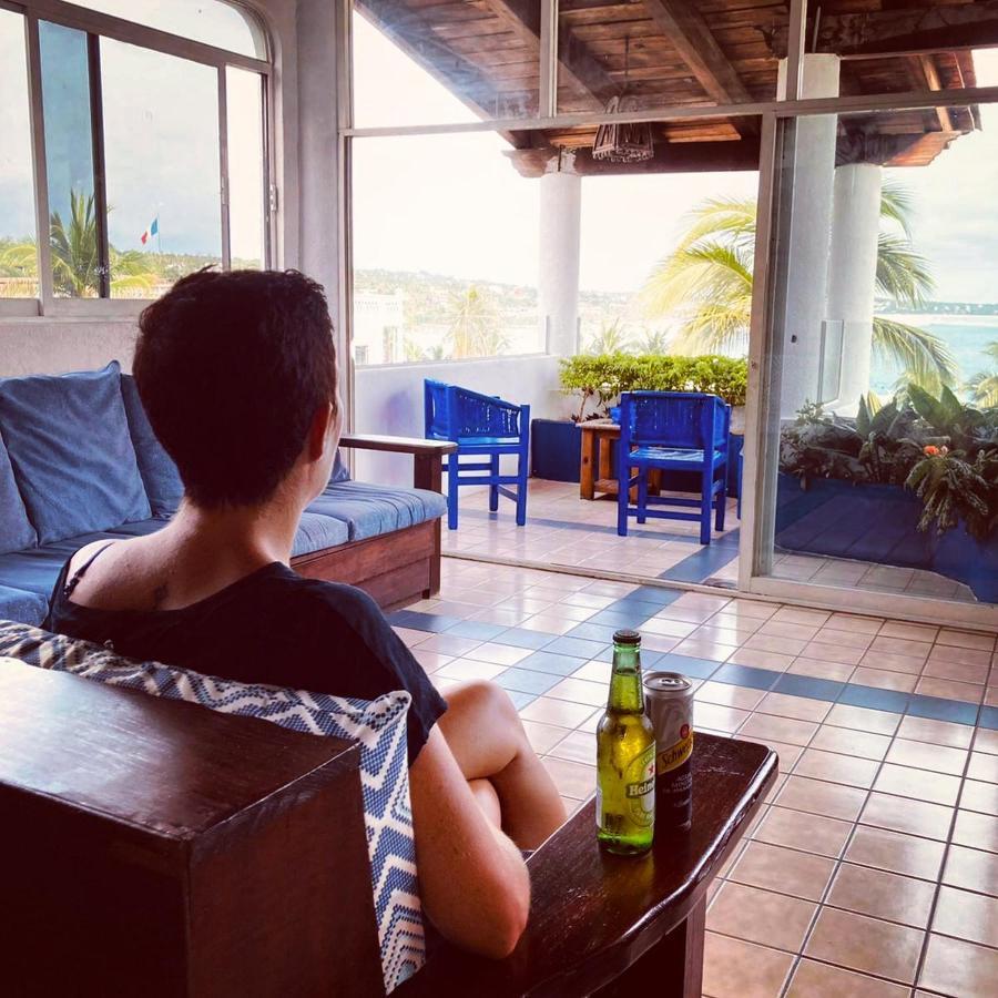 Hotel & Hostal Mayflower Puerto Escondido  Eksteriør bilde